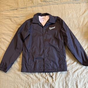 Carhartt | Men's (unisex) black WINDBREAKER CARHARTT WIP STRIKE COACH JACKET